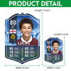 GeckoCustom Custom Photo You Are A Great Player Sporter Fifa Card Sign TH10 892429