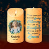 GeckoCustom Custom Photo Your Memory Lives On Memorial LED Candle HA75 891740