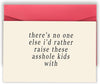 GeckoCustom Cute First Fathers Day Card for New Dad, Two-Sided 1St Fathers Day Gift from Baby Girl Boy, I Used to Live in Your Balls For Husband