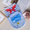 GeckoCustom Cute Sphynx Cat Shirt Vest for Cats Gotas Summer Breathable Pet Clothes Clohting Katten Kedi Mascotas Costume Dog Suit Ropa Para 9 / XS