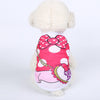 GeckoCustom Cute Sphynx Cat Shirt Vest for Cats Gotas Summer Breathable Pet Clothes Clohting Katten Kedi Mascotas Costume Dog Suit Ropa Para 6 / XS