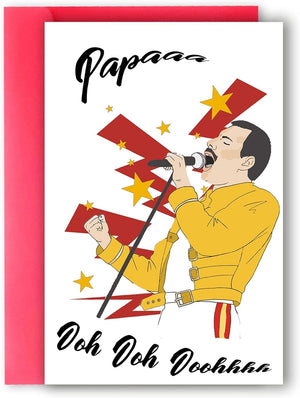 GeckoCustom Dog Dad Card, Dog Father'S Day Card, Happy Pawther’S Day Card, Cute Pet Father'S Day Card, Fathers Day Good Gifts from Dog Cat 52