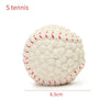 GeckoCustom Durable Ball Squeak Toys Cleaning Tooth Chew Voice Toy Pet Supplies Non-toxic Training Balls Soft Latex Pet Dog Toy S tennis / S
