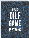 GeckoCustom Fathers Day Card for Dad Birthday, Anniversary Husband Him Grandpa Grandfather Stepdad Stepfather, Birthday Thank You Kawaii Greeting Card (Thanks for Feeding Me ...) Dilf Game