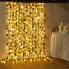 GeckoCustom Flower Green Leaf String Lights Artificial Vine Fairy Lights Battery Powered Christmas Tree Garland Light for Weeding Home Decor