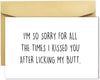 GeckoCustom Funny Bonus Dad Card for Fathers Day,Rude Greeting Card for Dad,Step Father Gifts from Stepdaughter Stepson,Stepdad Birthday Card,Even Though I’M Not from Your Sack Card 21