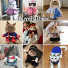 GeckoCustom Funny Cat Clothes Pirate Suit Clothes For Cat Dog Costume Clothing Corsair Halloween Clothes Dressing Up Cat Party Costume Suit