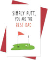 GeckoCustom Funny Fathers Day Card for Dad, Father'S Day Gift from Son Daughter, Dad without Me Today Would Be Just Another Day - You'Re Welcome Multicolor