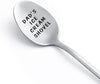 GeckoCustom Gifts for Dad Fathers Gifts for Men Funny Engraved Stainless Steel Spoon Shovel, Birthday Father’S Day Gifts Thanksgiving Gifts for Him Grandpa. Dad Ice Cream Scoops