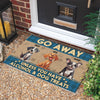 GeckoCustom Go Away Unless You Have Dog Treats Personalized Doormat Funny Gift For Dog Lovers CH07 895254