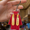 GeckoCustom Graduation Robes And Hat For Bachelor, Senior Acrylic Keychain Personalized Gift T368 890126 60mmW x 40mmH