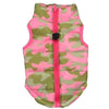 GeckoCustom Halloween Warm Dog Clothes For Small Dg Pink camouflage / XS