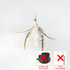 GeckoCustom Handfree Bird/Feather Cat Wand with Bell Powerful Suction Cup Interactive Toys for Cats Kitten Hunting Exercise Pet Products Replacement 13 Only