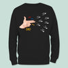 GeckoCustom Happy Father's Day Funny Dad With Kids Shirt N304 889222 Long Sleeve / Colour Black / S
