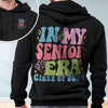 GeckoCustom In my Senior Era 2024 Dark Shirt Personalized Gift K228 890049 Pullover Hoodie / Black Colour / S