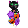 GeckoCustom Large Inflatable Ghost Tree Pumpkin Witch Balloons Halloween Spider Bat Mummy Balloon Scary Halloween Party Decoration Kids Toy Light Yellow / Other