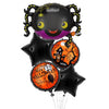 GeckoCustom Large Inflatable Ghost Tree Pumpkin Witch Balloons Halloween Spider Bat Mummy Balloon Scary Halloween Party Decoration Kids Toy Milky White / Other