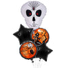 GeckoCustom Large Inflatable Ghost Tree Pumpkin Witch Balloons Halloween Spider Bat Mummy Balloon Scary Halloween Party Decoration Kids Toy Gradient Red / Other