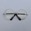 GeckoCustom Lovely Vintage Round Cat Sunglasses Reflection Eye wear glasses For Small Dog Cat Pet Photos Pet Products Props Accessories K / M