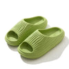GeckoCustom Men Women House Shoes Platform Slippers Indoor Home Non-slip Slippers Peep Toe Yellow / 36-37