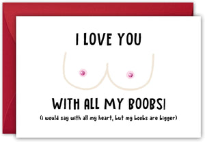 GeckoCustom Mothers Day Gifts for Mom, Mothers Day Card, Mothers Day Gifts Mom Gifts, First Mothers Day Gifts for New Mom, Unique Gag Cool Mothers Day Gifts from Daughter Son, Funny Mothers Day Card I Love You With All My...