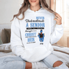GeckoCustom Never Underestimate A Senior Graduation Shirt, Back To School Gift HN590 HA75 891890