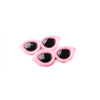 GeckoCustom New Pet Lovely Heart Sunglasses Hairpins Pink 2 / 1pcs