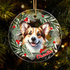 GeckoCustom Personalized Dog Christmas Acrylic Ornament HA75 891574