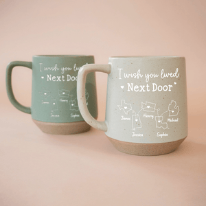 GeckoCustom Personalized Gift I Wish We Lived Closer Bestie Printed Pottery Mug For Bestie LM32 891955