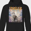 GeckoCustom Personalized Photo Retro Vintage Cat Portrait Shirt DA199 889683 Pullover Hoodie / Black Colour / S