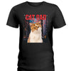 GeckoCustom Personalized Photo Retro Vintage Cat Portrait Shirt DA199 889683