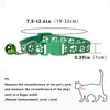 GeckoCustom Pet Collar With Bell Cartoon Footprint Colorful Dog Puppy Cat Accessories Kitten Collar Adjustable Safety Bell Ring Necklace Pet
