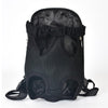 GeckoCustom Pet Dog Carrier Backpack Mesh Camouflage Outdoor Travel Products Breathable Shoulder Handle Bags for Small Dog Cats Chihuahua Black / S