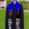 GeckoCustom Photo Class of 2025 Stoles Sash, Graduation Gift, Senior Gift N304 888873 6x72 inch