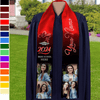 GeckoCustom Photo Class of 2025 Stoles Sash, Graduation Gift, Senior Gift N304 888873 6x72 inch