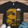 GeckoCustom S is for Senior Graduation Shirt HN590 HA75 891894