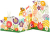 GeckoCustom Signature Fathers Day Card (Hawaiian Shirt) (799FFW2009) Accordion Fold Pop Up Flowers And Bunnies