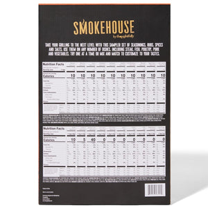 GeckoCustom Smokehouse by Ultimate Grilling Spice Set, Grill Seasoning Gift Set Flavors Include Chili Garlic, Rosemary and Herb, Lime Chipotle, Cajun Seasoning and More, Pack of 20