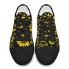GeckoCustom Sunflower With Butterflies Black Sole Canvas Shoes Personalized Gift T368 889558