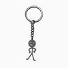 GeckoCustom Teamer Funny Fuxk You Middle Finger Stickman Keychain 2023 Cute Trend School Bag Car Key Pendant Couple New Trinket Gift Keyring Akimbo-B