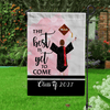 GeckoCustom The Best Is Yet To Come Garden Flag Class of - Girl Version, Senior Gift, Graduation Day HN590 HA75 891882