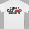 GeckoCustom This Dad Belongs To Cat Shirt TA29 889493