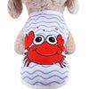 GeckoCustom Vest pet spring and summer vest teddy bear beautiful dog clothes cat clothes Vest mesh breathable pet clothes puppy clothes pangxiebei / XS