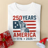 250 Years America 1776 - 2026 Bright Shirt HO82 894534