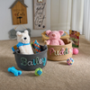 Personalized Pet Toy Basket – Custom Woven Storage Basket With Name TH10 170345