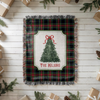 Personalized Custom Family Name Woven Blanket For Christmas TH10 170959