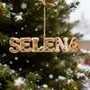 Personalized Custom Name Gingerbread Letter Ornaments For Family Christmas Gift TH10 171047