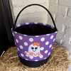 Personalized Custom Name Trick Or Treat Halloween Basket TH10 171003