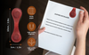 Personalized Leather Magnetic Bookmark TH10 896909