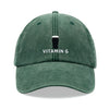 Vitamin G St. Patrick's Day Funny Frat Beer Drinking Embroidered Baseball Cap HA75 920552